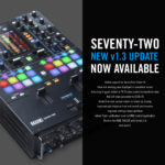 RANE® UPGRADES FIRMWARE OF REVOLUTIONARY SEVENTY-TWO MIXER TO VERSION 1.3